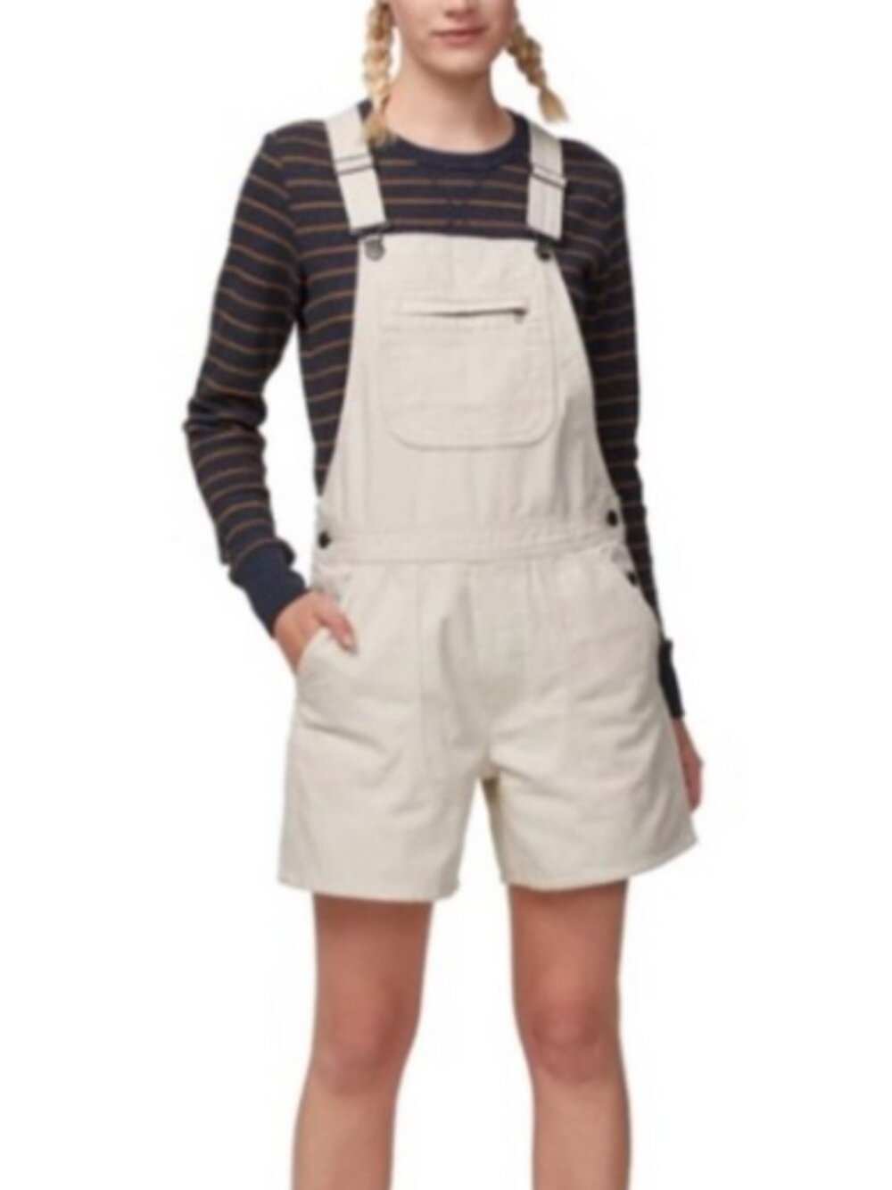 Patagonia Worn Wear Stand Up Overalls Shorts 5” Organic Cotton Size M